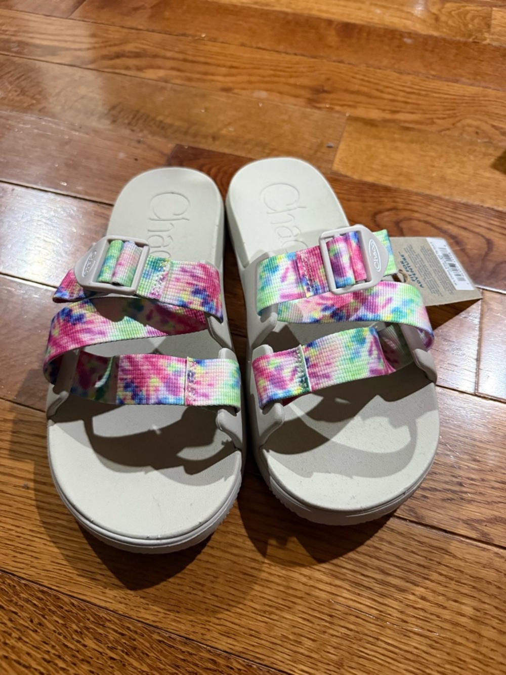 Women’s Chaco Chillos Slide light tie dye Size 9